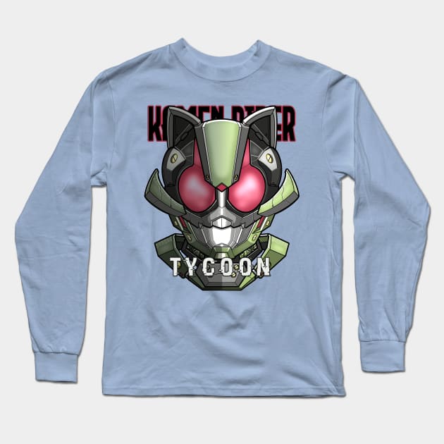 Kamen rider tycoon Long Sleeve T-Shirt by eleazarion